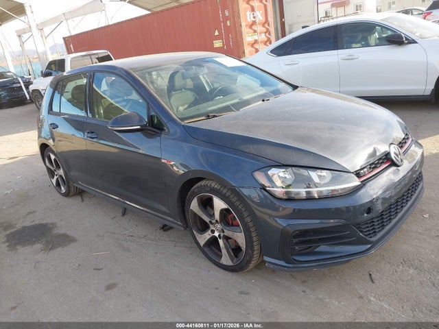 44160811 :رقم المزاد ، 3VW6T7AU0KM013114 vin ، 2019 Volkswagen Golf Gti 2.0t Autobahn/2.0t Rabbit Edition/2.0t S/2.0t Se مزاد بيع