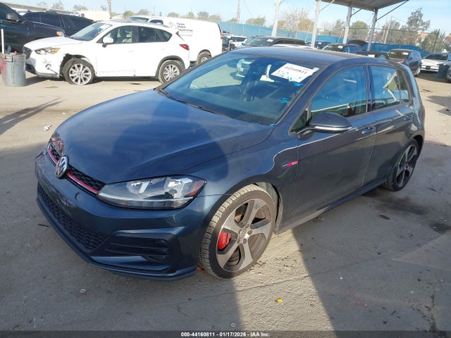 44160811 :رقم المزاد ، 3VW6T7AU0KM013114 vin ، 2019 Volkswagen Golf Gti 2.0t Autobahn/2.0t Rabbit Edition/2.0t S/2.0t Se مزاد بيع