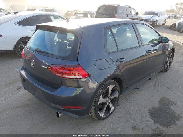 44160811 :رقم المزاد ، 3VW6T7AU0KM013114 vin ، 2019 Volkswagen Golf Gti 2.0t Autobahn/2.0t Rabbit Edition/2.0t S/2.0t Se مزاد بيع