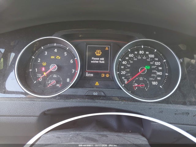 44160811 :رقم المزاد ، 3VW6T7AU0KM013114 vin ، 2019 Volkswagen Golf Gti 2.0t Autobahn/2.0t Rabbit Edition/2.0t S/2.0t Se مزاد بيع