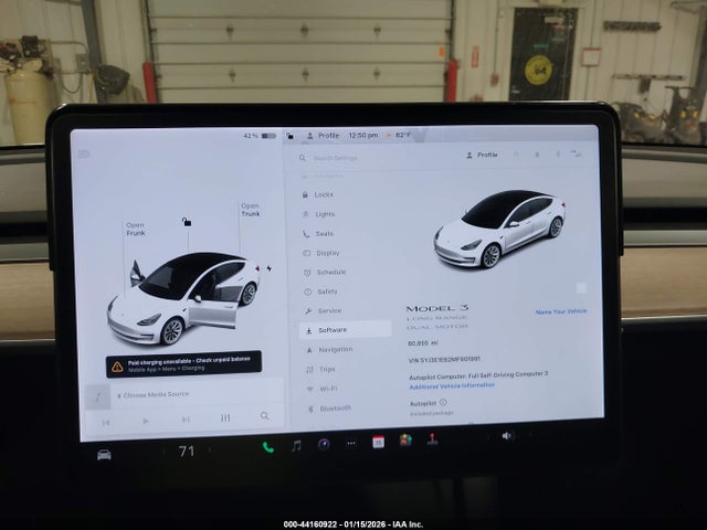 2021 Tesla Model 3 Long Range Dual Motor All-wheel Drive მანქანა იყიდება აუქციონზე, vin: 5YJ3E1EB2MF901991, აუქციონის ნომერი: 44160922