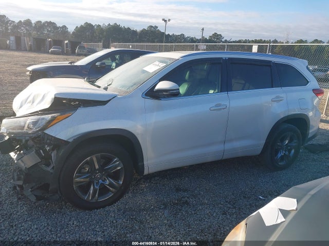 5TDYZRFH3KS323890 Toyota Highlander Limited Platinum