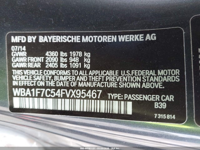 2015 BMW 228I WBA1F7C54FVX95467 Photo 8