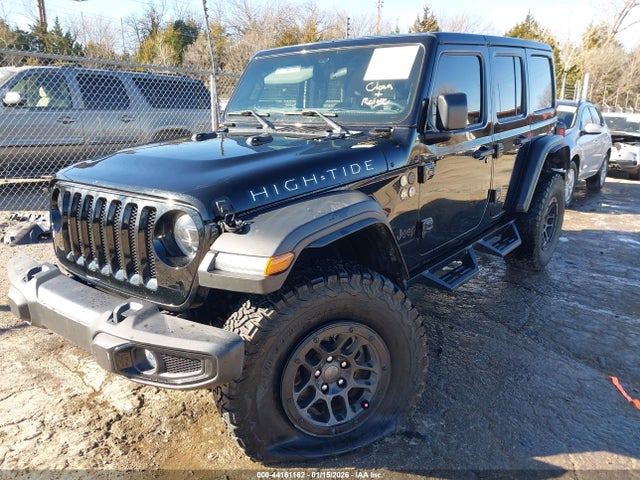 2023 Jeep Wrangler 4-door High Tide 4x4 მანქანა იყიდება აუქციონზე, vin: 1C4HJXDG3PW692407, აუქციონის ნომერი: 44161162