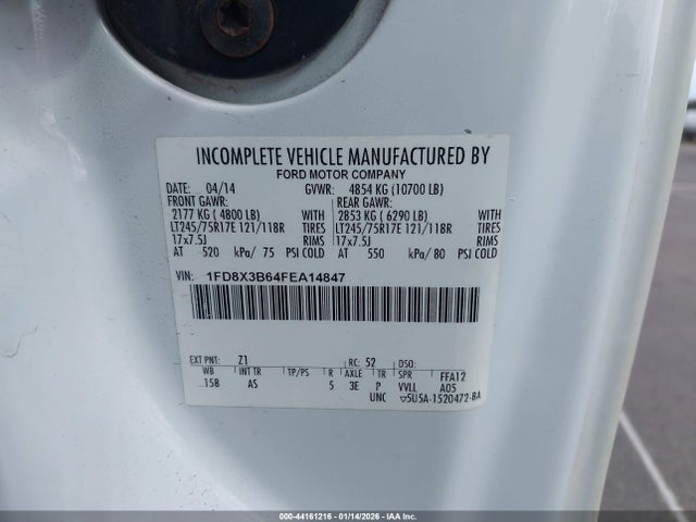Ford F-350 Xl 2015 1FD8X3B64FEA14847 Image 9