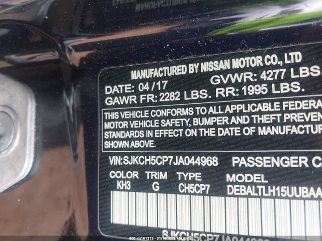 Aukcja sprzedaży 2018 Infiniti Qx30 Sport, vin: SJKCH5CP7JA044968, numer aukcji: 44161313