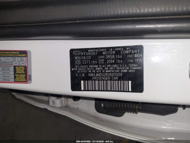 Hyundai ELANTRA SEL 2024 KMHLM4DG2RU697009 Image 9