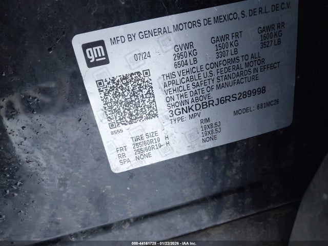 Chevrolet Blazer Ev Eawd 2lt 2024 3GNKDBRJ6RS289998 Image 9