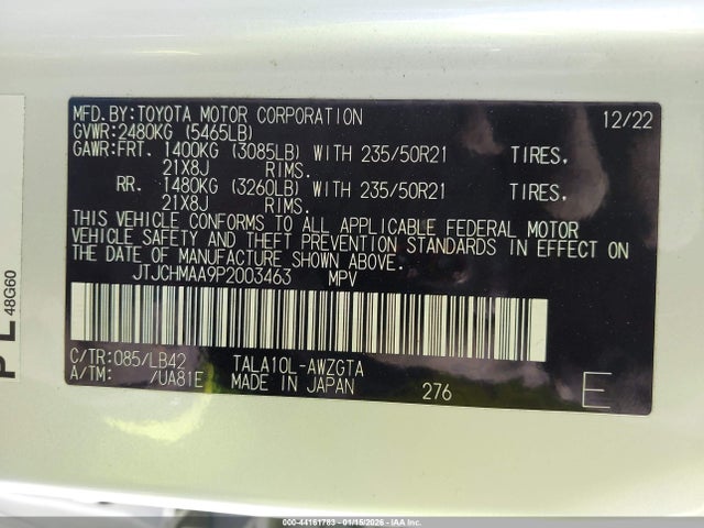 Lexus Rx 350 Premium Plus 2023 JTJCHMAA9P2003463 Image 9