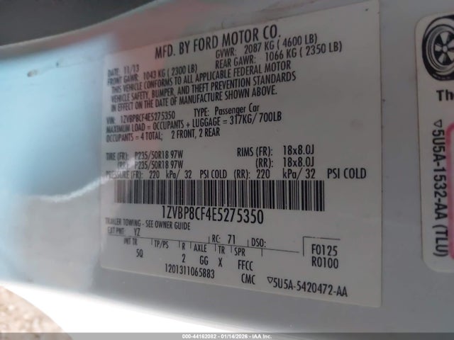 Ford Mustang Gt Premium 2014 1ZVBP8CF4E5275350 Image 9