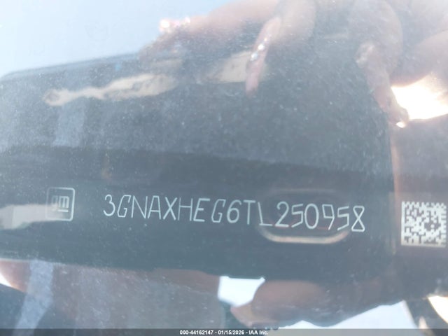 44162147 :رقم المزاد ، 3GNAXHEG6TL250958 vin ، 2026 Chevrolet Equinox Fwd Lt مزاد بيع