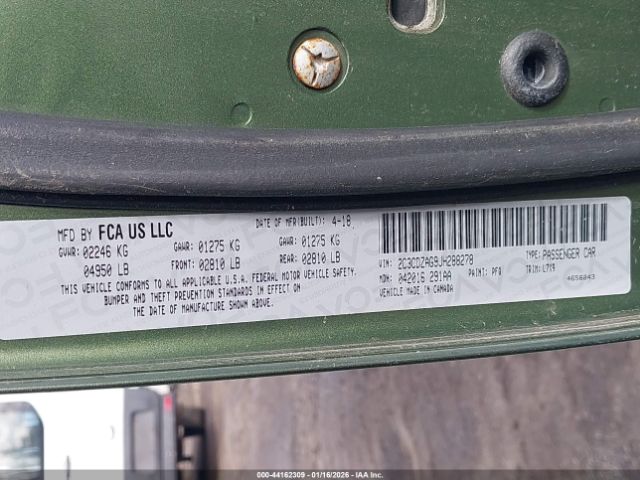 2018 DODGE CHALLENGER 2C3CDZAG9JH288278 Photo 8