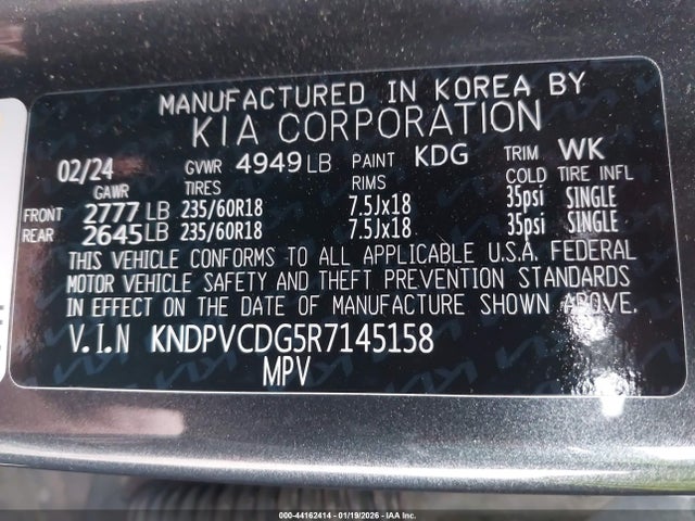 KNDPVCDG5R7145158 KIA Sportage Hybrid Ex