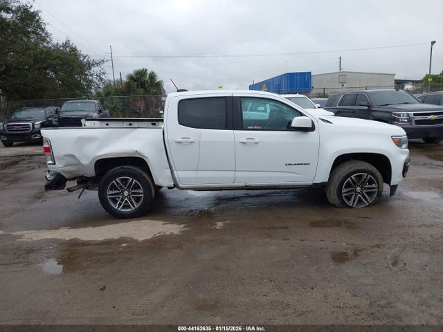 Aukcja sprzedaży 2021 Chevrolet Colorado 2wd  Short Box Wt, vin: 1GCGSBENXM1213420, numer aukcji: 44162635