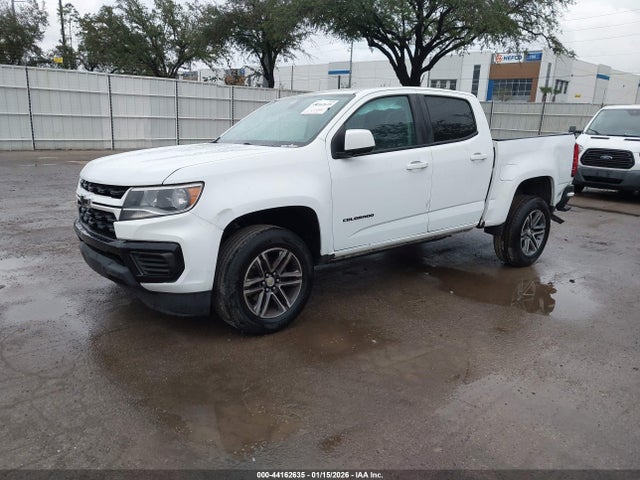 Aukcja sprzedaży 2021 Chevrolet Colorado 2wd  Short Box Wt, vin: 1GCGSBENXM1213420, numer aukcji: 44162635