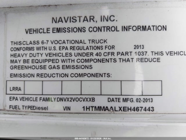 International 4000 4300 2014 1HTMMAALXEH467443 Image 8