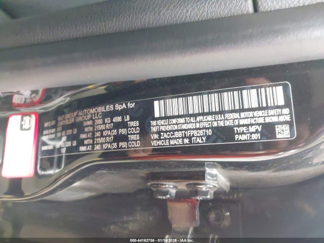 Jeep Renegade Latitude 2015 ZACCJBBT1FPB26710 Image 9