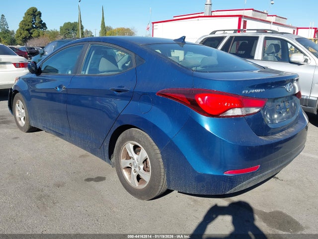 KMHDH4AEXFU223865 Hyundai ELANTRA SE