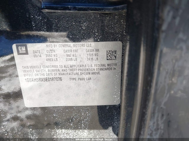 2014 CADILLAC ATS 1G6AH5RX5E0187076 Photo 8