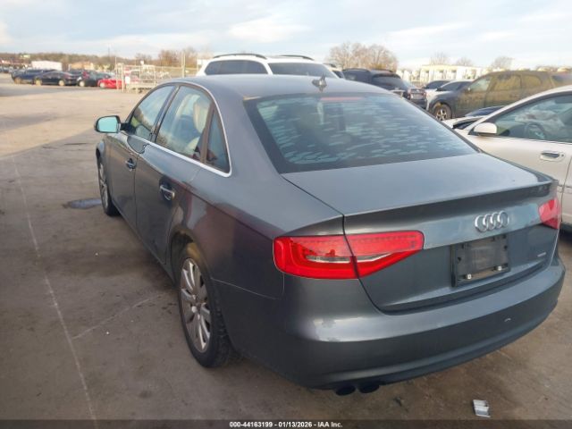 2013 AUDI A4 WAUBFAFL3DA172275 Photo 2