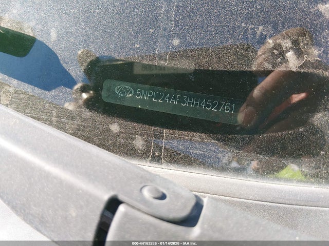 5NPE24AF3HH452761 Hyundai Sonata
