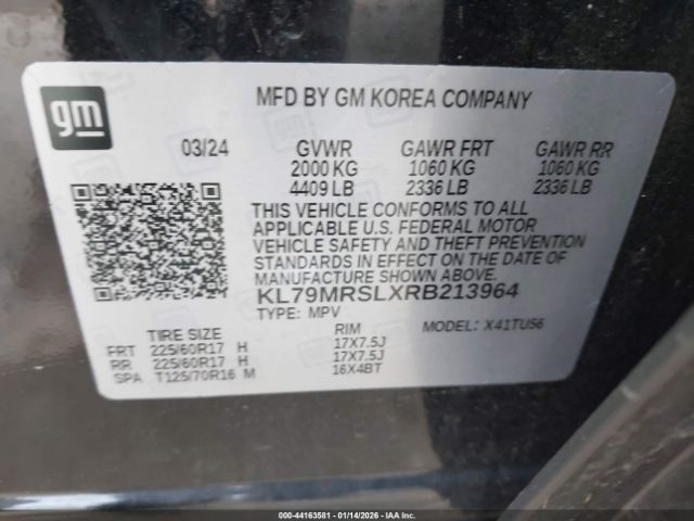 2024 CHEVROLET TRAILBLAZER KL79MRSLXRB213964 Photo 8