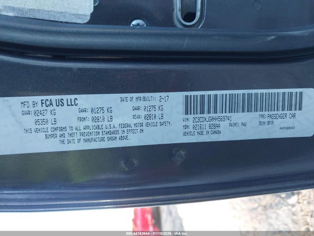 2017 DODGE CHARGER 2C3CDXJG0HH569741 Photo 8