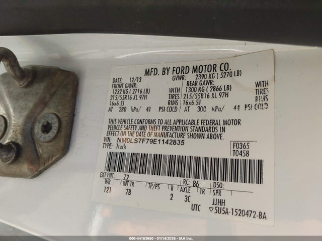 Ford Transit Connect Xlt 2014 NM0LS7F79E1142835 Image 9