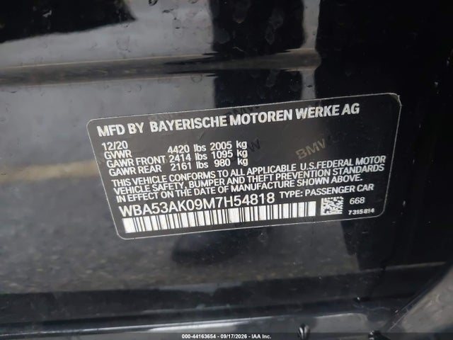 Продаж на аукціоні авто 2021 Bmw 228i Gran Coupe Sdrive, vin: WBA53AK09M7H54818, номер лоту: 44163654