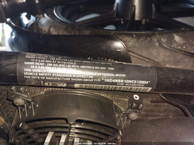 Harley-Davidson XG750 2017 1HD4NBB10HC513004 Image 10