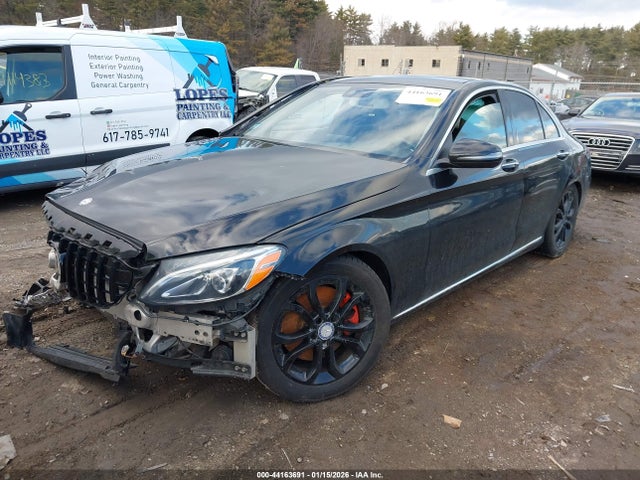 2017 Mercedes-benz C 300 4matic მანქანა იყიდება აუქციონზე, vin: 55SWF4KB9HU210235, აუქციონის ნომერი: 44163691