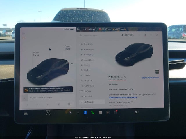 2022 TESLA MODEL Y 7SAYGDEF0NF336150 Photo 6