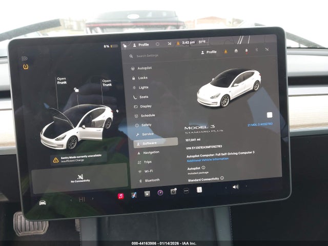 2021 TESLA MODEL 3 5YJ3E1EA3MF092783 Photo 6