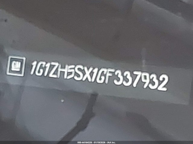 1G1ZH5SX1GF337932 Chevrolet Malibu Premier