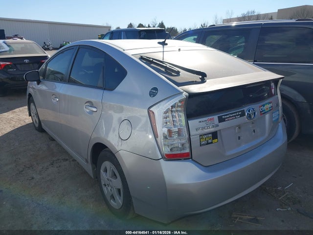2011 Toyota Prius Three მანქანა იყიდება აუქციონზე, vin: JTDKN3DU0B5304332, აუქციონის ნომერი: 44164541