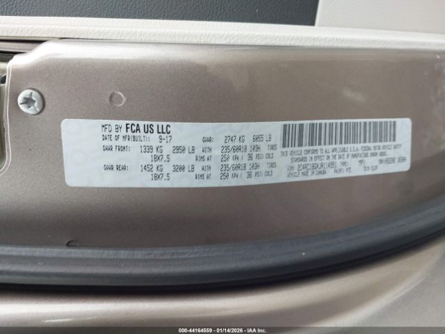 2018 CHRYSLER PACIFICA 2C4RC1BGXJR114951 Photo 8