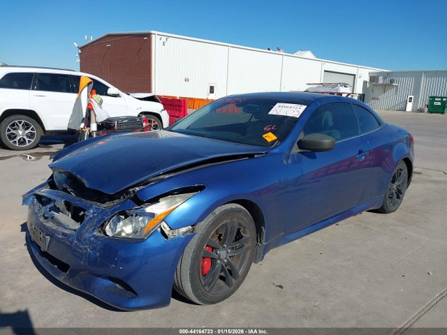 44164723 :رقم المزاد ، JNKCV66E19M724918 vin ، 2009 Infiniti G37 مزاد بيع