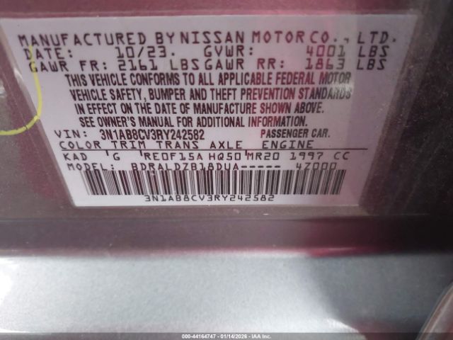 2024 NISSAN SENTRA 3N1AB8CV3RY242582 Photo 8