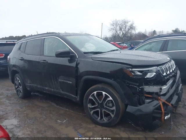 Продаж на аукціоні авто 2022 Jeep Compass Limited 4x4, vin: 3C4NJDCB8NT199056, номер лоту: 44164768