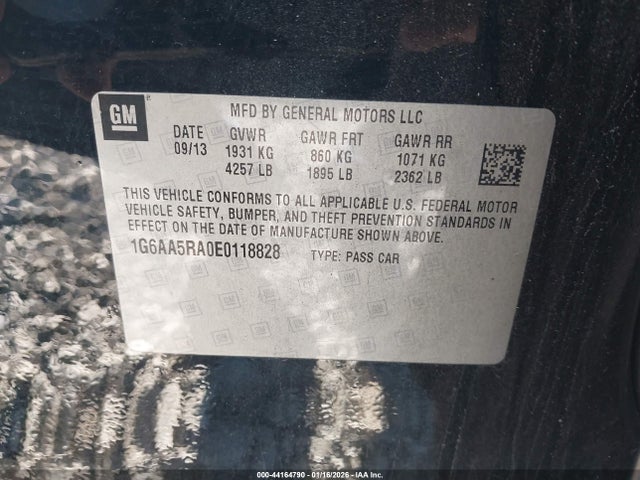 2014 CADILLAC ATS 1G6AA5RA0E0118828 Photo 8