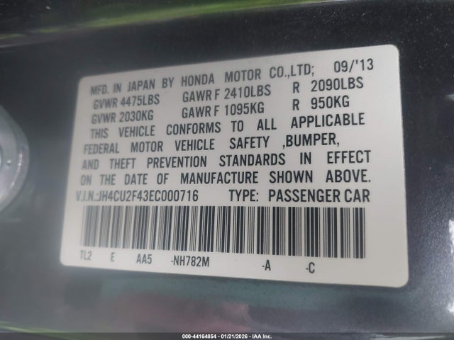 2014 ACURA TSX JH4CU2F43EC000716 Photo 8