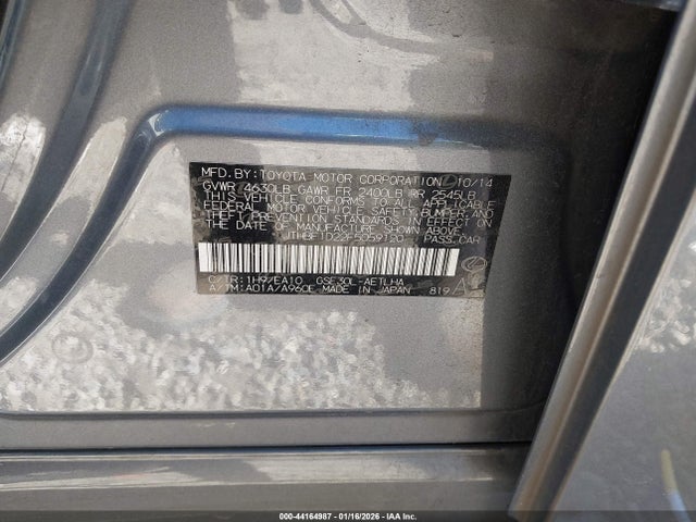 44164987 :رقم المزاد ، JTHBF1D22F5059120 vin ، 2015 Lexus Is 250 مزاد بيع