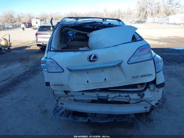 2010 Lexus Rx 450h მანქანა იყიდება აუქციონზე, vin: JTJBC1BA7A2023855, აუქციონის ნომერი: 44165002