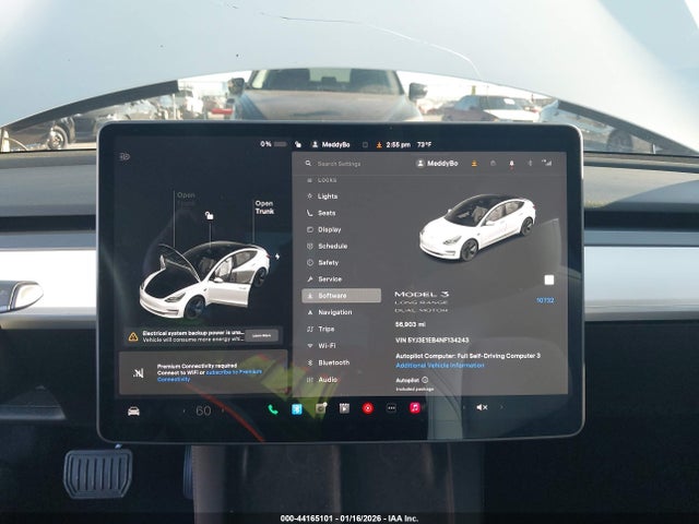 2022 TESLA MODEL 3 5YJ3E1EB4NF134243 Photo 6