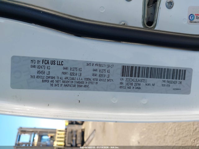 2018 DODGE CHARGER 2C3CDXGJ9JH167211 Photo 8