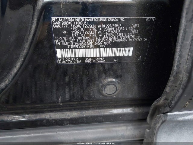 Toyota Rav4 Xle 2014 2T3RFREV3EW144286 Image 9