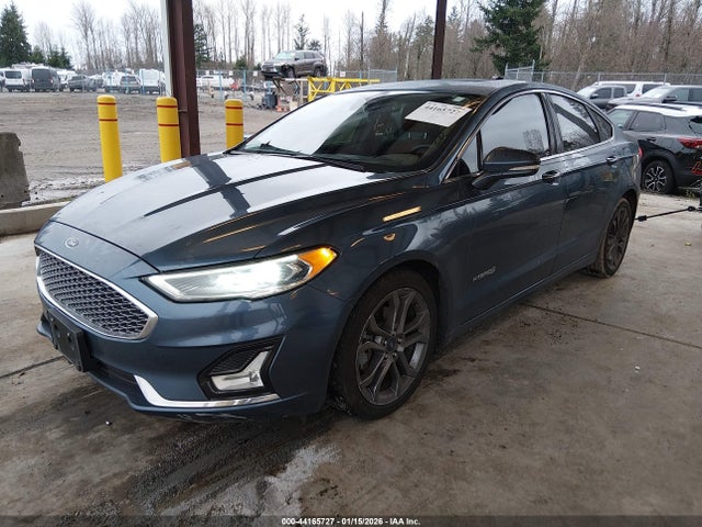 Ford Fusion Hybrid Titanium 2019 3FA6P0RU0KR106467 Image 2