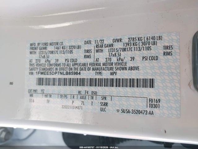 Ford Bronco Wildtrak 2022 1FMEE5DP7NLB85984 Image 9