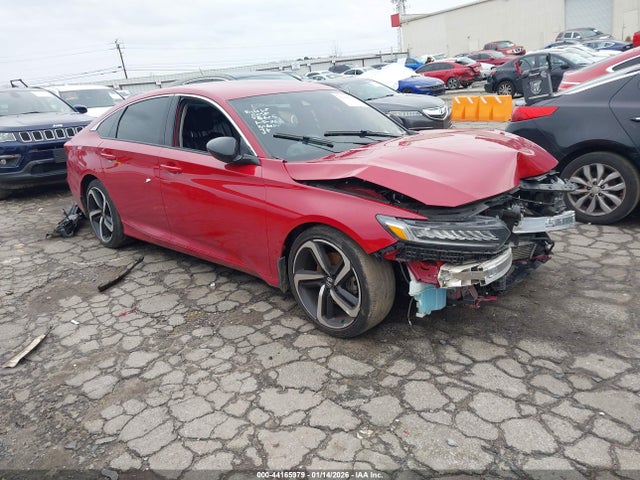 2022 Honda Accord Sport Special Edition მანქანა იყიდება აუქციონზე, vin: 1HGCV1F44NA045721, აუქციონის ნომერი: 44165979