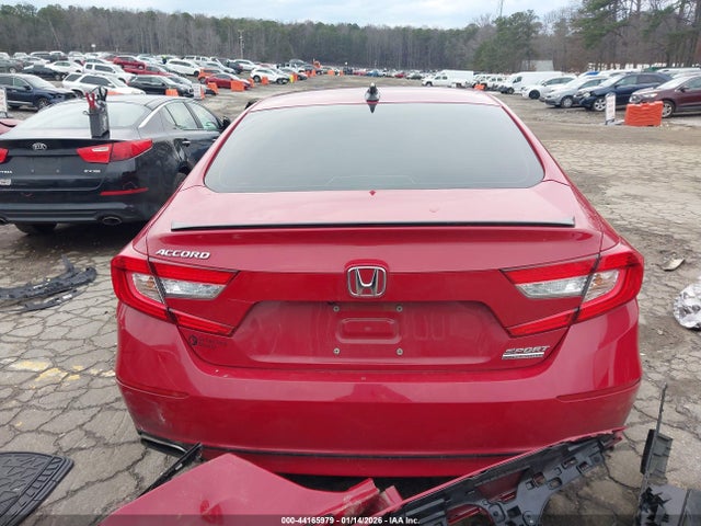 2022 Honda Accord Sport Special Edition მანქანა იყიდება აუქციონზე, vin: 1HGCV1F44NA045721, აუქციონის ნომერი: 44165979